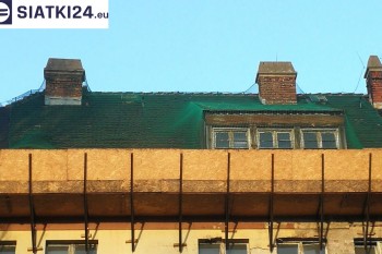 Siatki Bolesławiec - Zabezpieczenie elementu dachu siatkami dla terenów Bolesławca